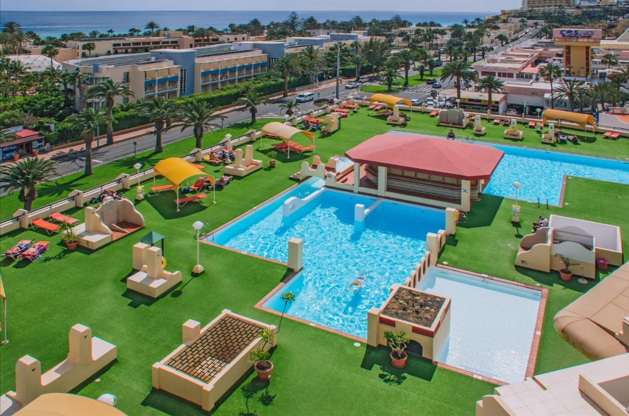 Terrazza E Vista Sull'Oceano, Wi-Fi, Piano 3, Piscina Sullo Stesso Piano Leilighet Morro Jable  Eksteriør bilde