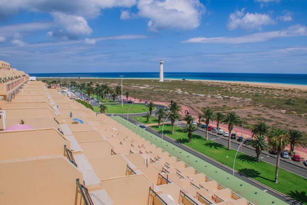 Terrazza E Vista Sull'Oceano, Wi-Fi, Piano 3, Piscina Sullo Stesso Piano Leilighet Morro Jable  Eksteriør bilde